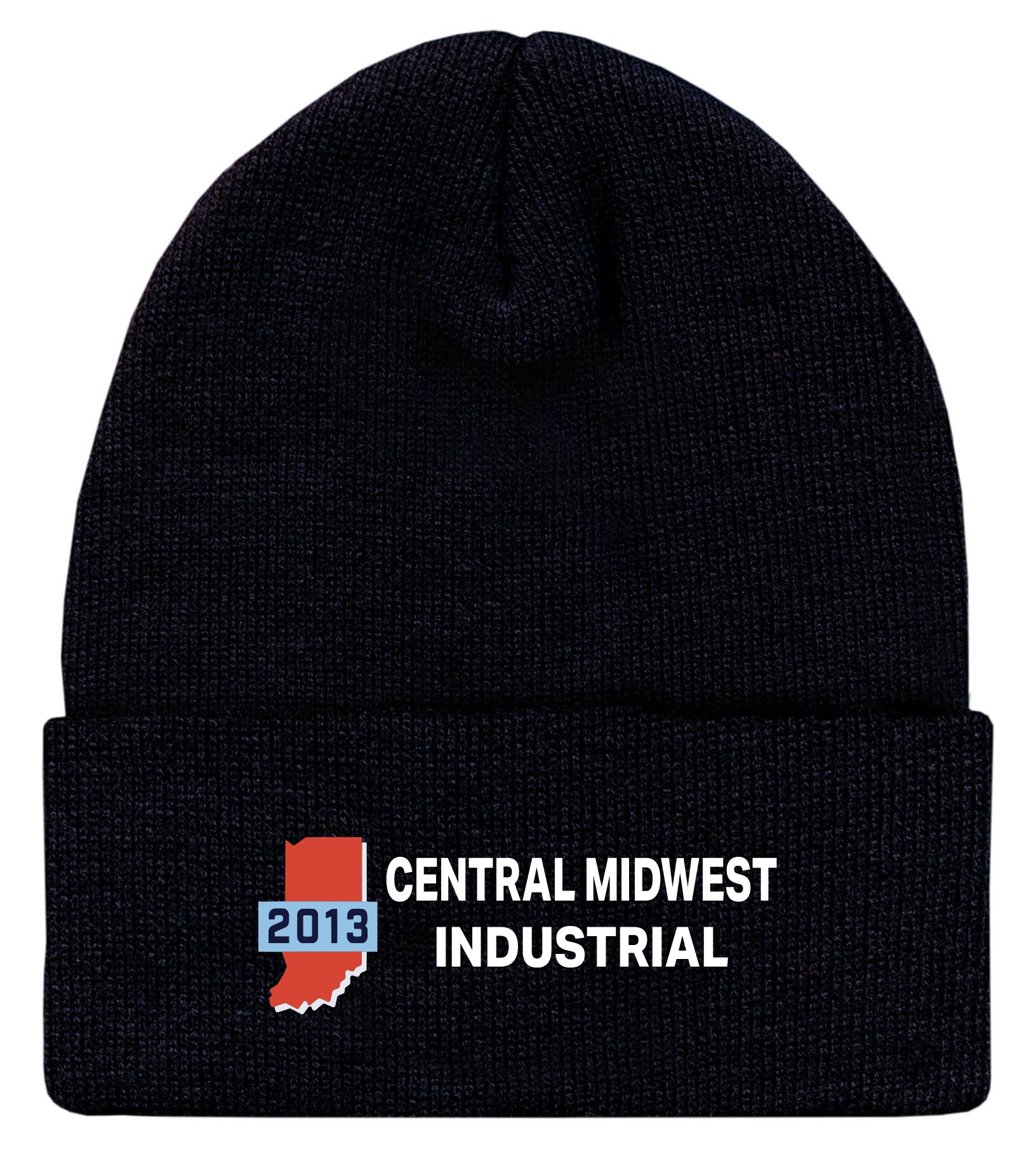 Union Made 12” Cuff Hat - Black