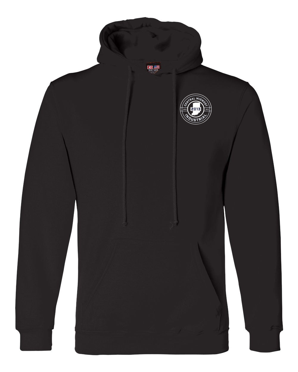Bayside Unisex USA-Made Hooded Sweatshirt