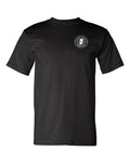 Bayside Unisex USA-Made Midweight T-Shirt - Black