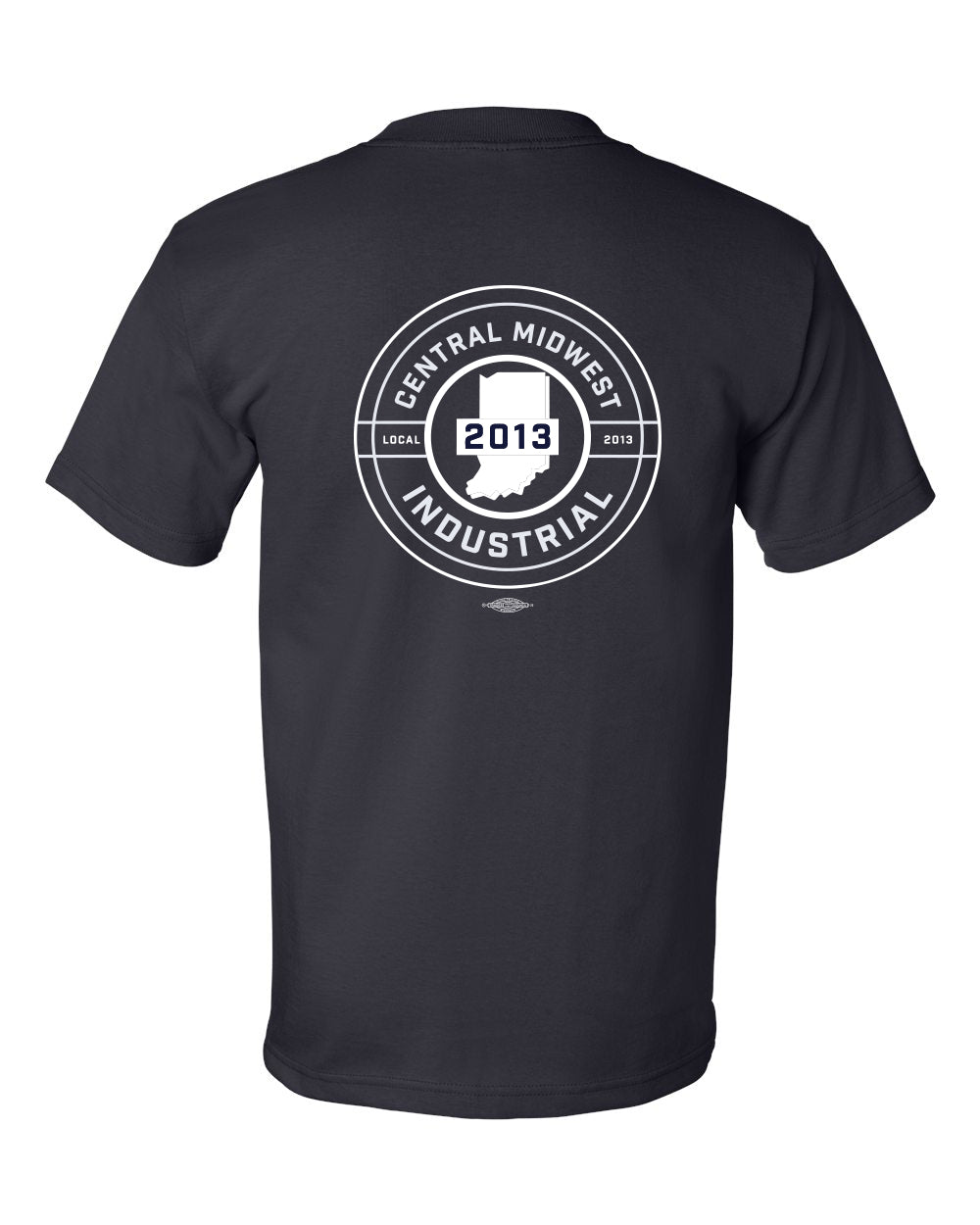 Bayside Unisex USA-Made Midweight T-Shirt - Navy